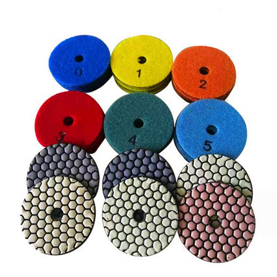 6 Inch Diamond Polishing Pads For Marble Floors